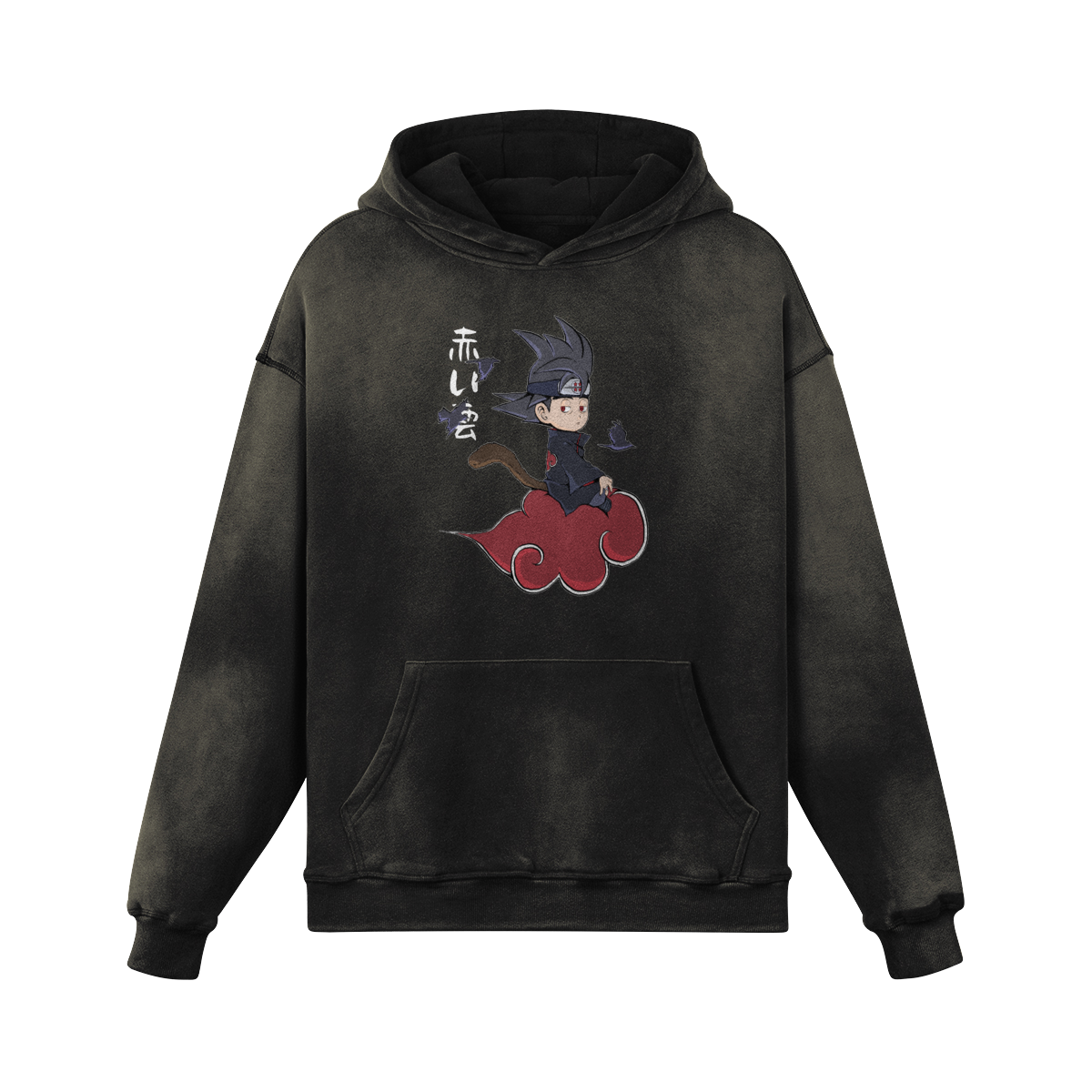 Goku Akatsuki Style Vintage Hoodie