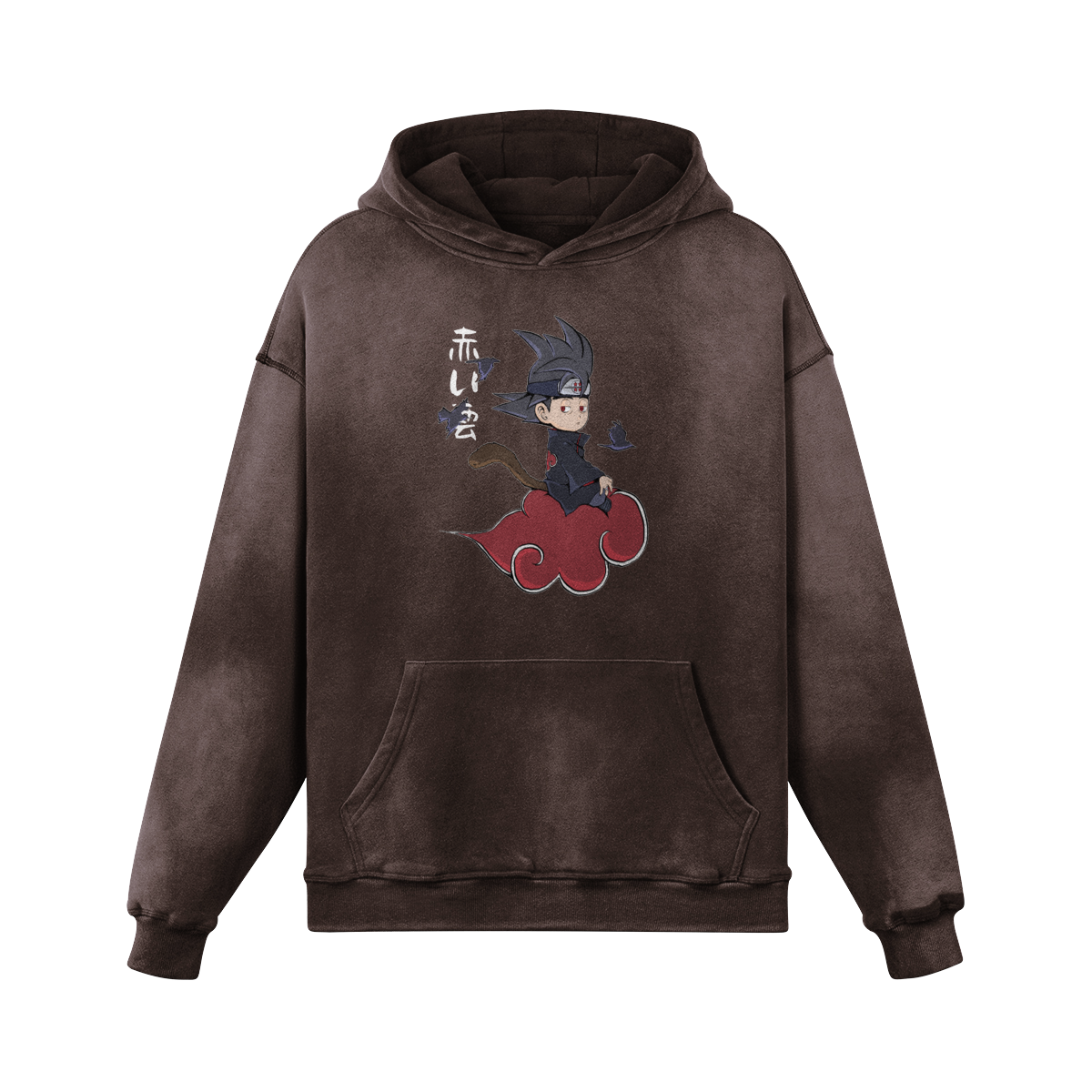 Goku Akatsuki Style Vintage Hoodie