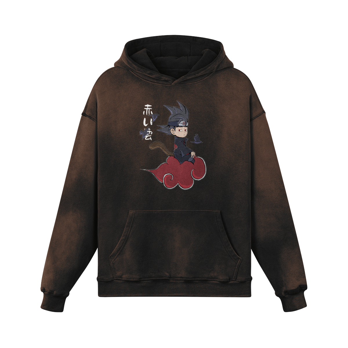 Goku Akatsuki Style Vintage Hoodie