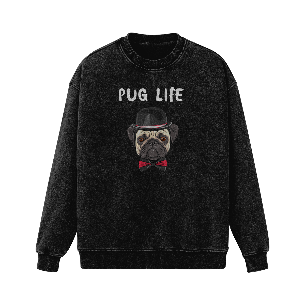 Pug Life Vintage Sweatshirt